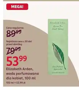 Rossmann Woda perfumowana dla kobiet Green Tea oferta