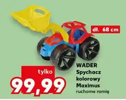 Kaufland WADER Spychacz kolorowy Maximus ruchome ramię oferta