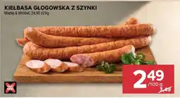 Stokrotka Market Kiełbasa głogowska z szynki oferta