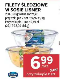Stokrotka Market Filety śledziowe w sosie Lisner oferta