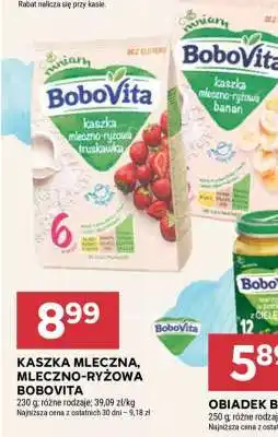 Stokrotka Market Kaszka mleczna, mleczno-ryżowa BoboVita oferta