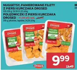 Stokrotka Market Nuggetsy, panierowane filety z piersi kurczaka Drosed oferta
