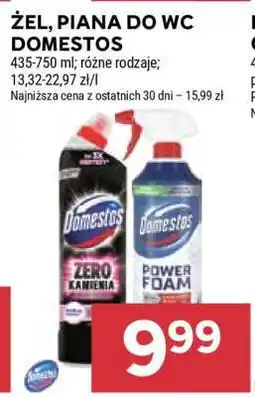 Stokrotka Market Żel, Piana do WC Domestos oferta