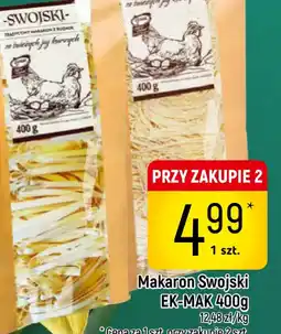 Delikatesy Piotruś Pan Makaron Swojski EK-MAK oferta