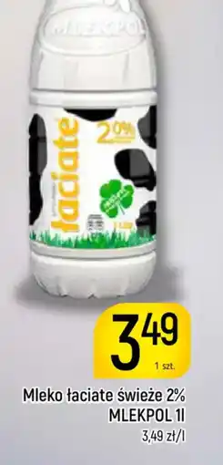Delikatesy Piotruś Pan Mlekpol Mleko Laciate świeże 2% oferta