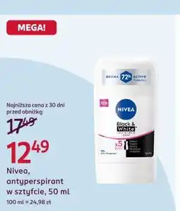 Rossmann Nivea, antyperspirant w sztyfcie oferta