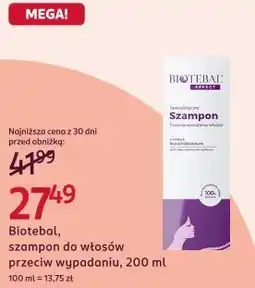 Rossmann Biotebal, szampon do włosów przeciw wypadaniu oferta