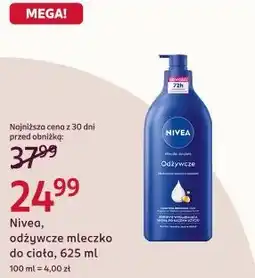 Rossmann Nivea, odżywcze mleczko do ciała oferta