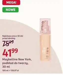 Rossmann Maybelline New York, podkład do twarzy oferta