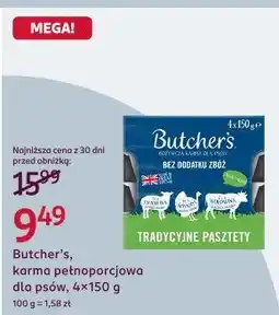 Rossmann Butcher's, karma pełnoporcjowa dla psów oferta
