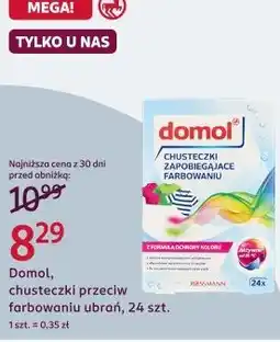 Rossmann Domol, chusteczki przeciw farbowaniu ubrań, 24 szt oferta