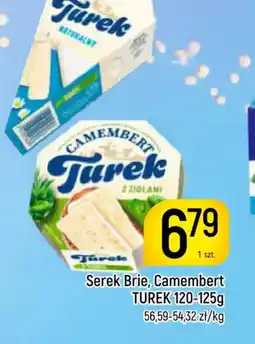 Delikatesy Piotruś Pan Serek Brie, Camembert Turek oferta