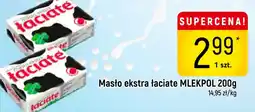 Delikatesy Piotruś Pan MLEKPOL Masło ekstra Laciate oferta