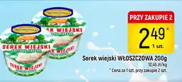 Delikatesy Piotruś Pan Serek wiejski Włoszczowa oferta