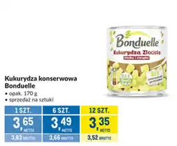 Makro Kukurydza konserwowa Bonduelle oferta