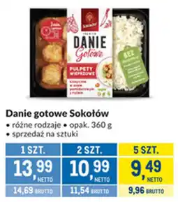 Makro Danie gotowe Sokołów oferta