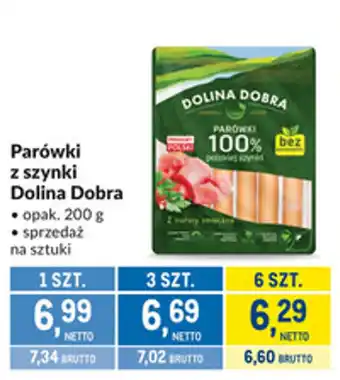 Makro Parówki z szynki Dolina Dobra oferta