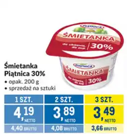 Makro Śmietanka Piątnica 30% oferta