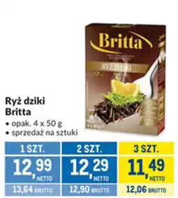 Makro Ryż dziki Britta oferta