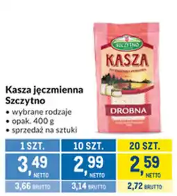 Makro Kasza jęczmienna Szczytno oferta