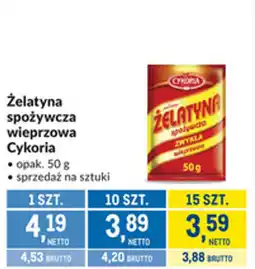 Makro Żelatyna spożywcza wieprzowa Cykoria oferta