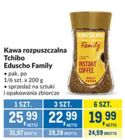 Makro Kawa rozpuszczalna Tchibo Eduscho Family oferta