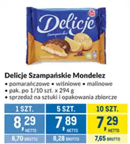 Makro Delicje Szampańskie Mondelez oferta