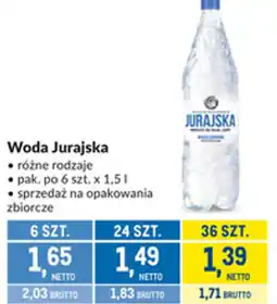 Makro Woda Jurajska oferta