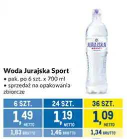 Makro Woda Jurajska Sport oferta