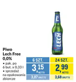 Makro Piwo Lech Free 0,0% oferta