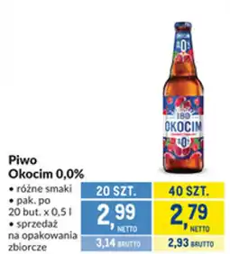Makro Piwo Okocim 0,0% oferta