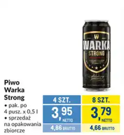 Makro Piwo Warka Strong oferta