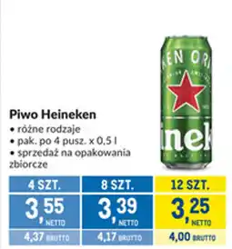 Makro Piwo Heineken oferta