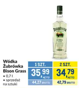 Makro Wódka Żubrówka Bison Grass oferta