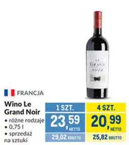Makro Wino Le Grand Noir oferta
