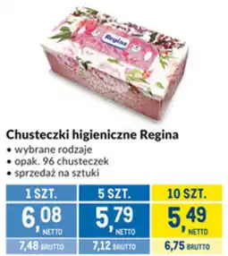 Makro Chusteczki higieniczne Regina oferta