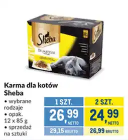 Makro Karma dla kotów Sheba oferta