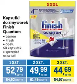 Makro Kapsułki do zmywarek Finish Quantum oferta