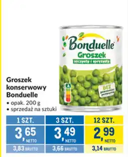 Makro Groszek konserwowy Bonduelle oferta