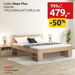 Black Red White Łóżko Nepo Plus oferta