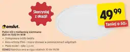 Jula Plafon LED z możliwością ściemniania Ø29 cm 1500 lm 18 W oferta