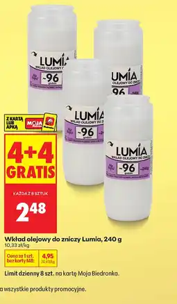Biedronka Wkład olejowy Lumia oferta