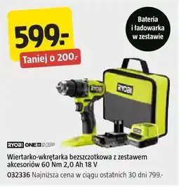 Jula Wiertarko-wkrętarka bezszczotkowa z zestawem akcesoriów 60 Nm 2,0 Ah 18 V oferta