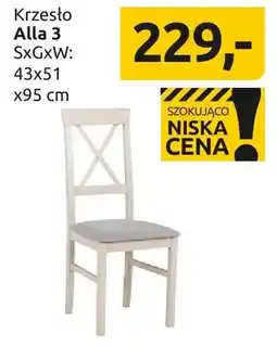 Black Red White Krzesło Alla 3 SxGxW: 43x51 x95 cm oferta