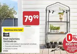Jula Regał cieplarniany 70x130x49 cm oferta