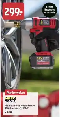 Jula Akumulatorowy klucz udarowy 350 Nm 4,0 Ah 18 V 1/2 oferta