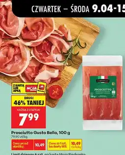 Biedronka Szynka Prosciutto oferta