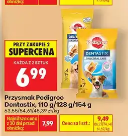 Biedronka Przysmak dla psa Dentastix oferta