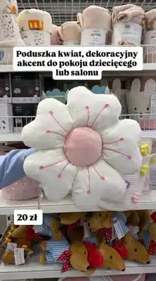 Pepco Poduszka kwiat dekoracyjna oferta