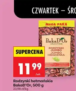 Biedronka Rodzynki hetmańskie jumbo oferta